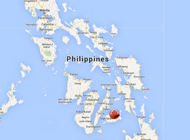  Vị trí xảy ra động đất hôm nay ở Philippines