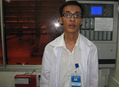 Nguyễn Tuấn Anh tại Đội Bảo vệ Bệnh viện Chợ Rẫy