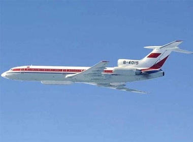 Máy bay Tu-154 của Trung Quốc bị phát hiện trên bầu trời biển Hoa Đông hôm 23/11