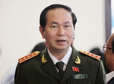 Bộ trưởng Bộ Công an Trần Đại Quang tại Quốc hội