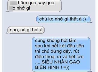 Anh rất tỉnh táo.