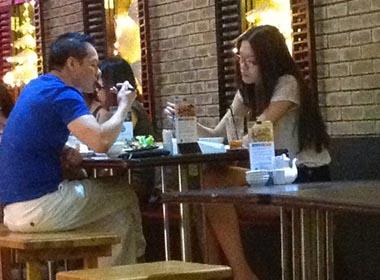 Hoa hậu Thùy Dung cùng doanh nhân Đức An