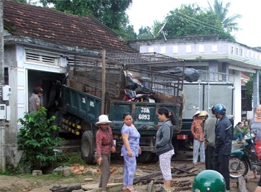 Hiện trường vụ tai nạn