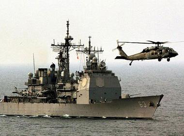 Tàu chiến mang tên lửa USS Cowpens của Mỹ