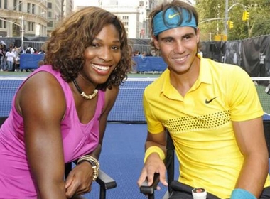 Tổng giá trị tài sản của Nadal vẫn thua xa Serena Williams.