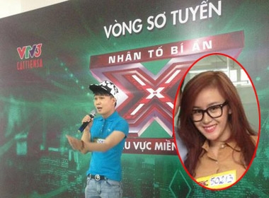 Quân kun và Bà Tưng trong vòng thử giọng tại The X-factor khu vực miền Nam