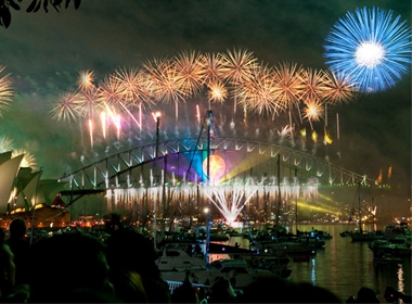 Bắn pháo hoa ở Sydney, Australia