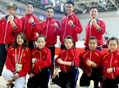 ĐT wushu nội dung taolu được kỳ vọng mang HCV đầu tiên về cho thể thao Việt Nam