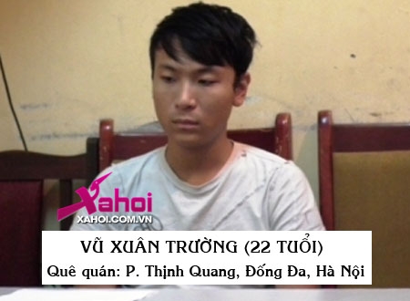 Vũ Xuân Trường tại cơ quan công an