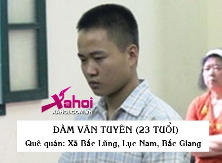 Đàm Văn Tuyên tại tòa