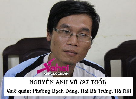 Hung thủ Nguyễn Anh Vũ