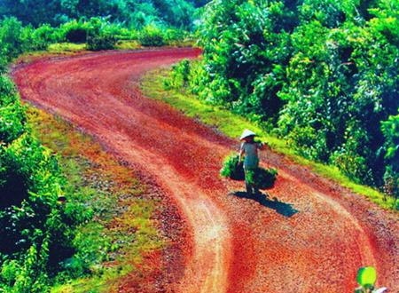 Đường Cùa dáng mẹ - Ảnh: Lê Bá Dương