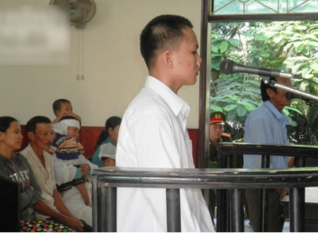 Nguyễn Văn Hảo tại phiên tòa xét xử
