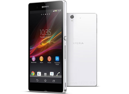 Điện thoại Sony Xperia Z có cấu hình mạnh