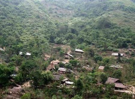 Xã Mường Lý, nơi đang tồn tại phong tục ngủ thăm rõ rệt.