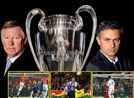 Ferguson và Mourinho đã từng có những cuộc đối đầu thú vị