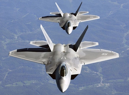 Các chiến đấu cơ F-22 của Mỹ