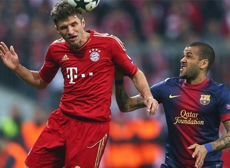 Barca hoàn toàn lép về trước Bayern