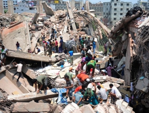  Số người thiệt mạng trong thảm họa sập nhà ở Bangladesh vượt hơn 1.000 người - Ảnh: AFP