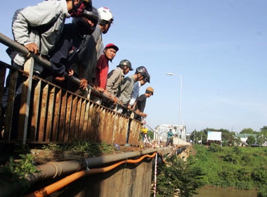 Sông Serepok từng có vụ tai nạn kinh hoàng. 