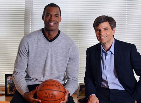 Jason Collins (trái) công khai mình là 