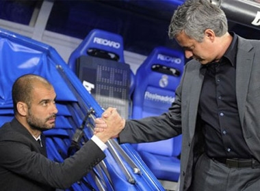 Pep và Mourinho chạy trời không khỏi... nhau