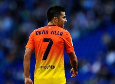 David Villa đang là mục tiêu theo đuổi của các đội bóng Anh