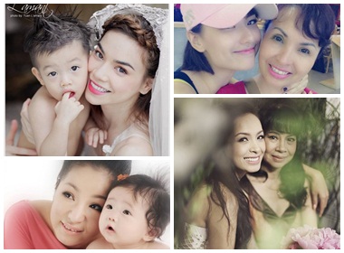 Những cặp mẹ con nhà sao Việt