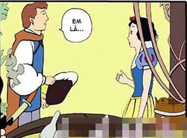 Bạch Tuyết và Hoàng tử. 