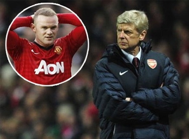 HLV Wenger sẽ phải cân nhắc kỹ có nên mua Rooney hay không