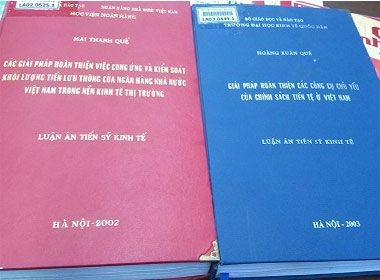 Trong Luận án của mình, PGS.TS. Hoàng Xuân Quế sao chép y nguyên gần 30% nội dung Luận án của Tiến sỹ Mai Thanh Quế. 