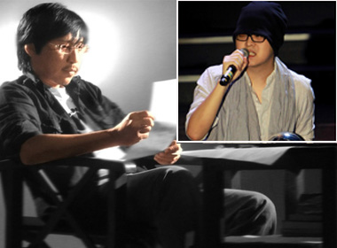 Đạo diễn Huỳnh Phúc Điền và Wanbi Tuấn Anh.