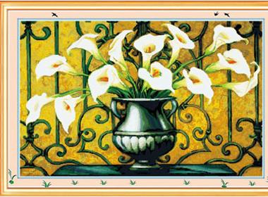 Tranh thêu chữ thập còn là món quà hết sức ý nghĩa và giá trị dành tặng người thân, bạn bè. 