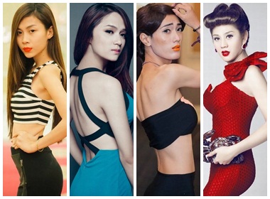 Những người đẹp chuyển giới đình đám showbiz Việt 