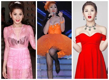 Những kiểu trang phục ưa thích của nữ ca sĩ Lâm Chi Khanh
