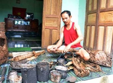 Ông Lâm bày tài sản của cha con “người rừng” và hét giá khủng với mọi người