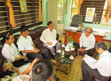 Buổi làm việc giữa gia đình em Th., Ban giám hiệu trường chuyên Lê Quý Đôn và lãnh đạo Sở GDĐT tỉnh Khánh Hòa