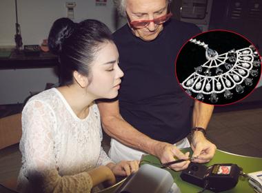 Lý Nhã Kỳ học chế tác kim cương ở Ý.