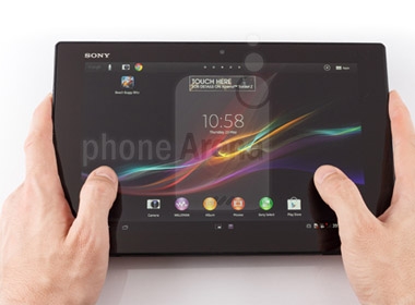 Sony Xperia Tablet Z mỏng chưa đến 7mm