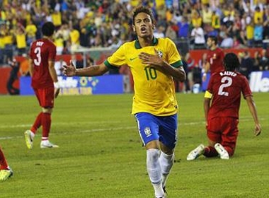 Neymar thi đấu ấn tượng nhất trong trận giao hữu vừa qua của Brazil và Bồ Đào Nha