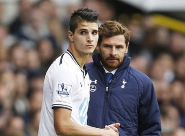 Erik Lamela chỉ đá có vài phút ở trận đấu mới nhất của Tottenham