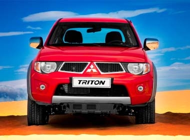 Mitsubishi Triton, một trong những mẫu xe đang thuộc diện triệu hồi