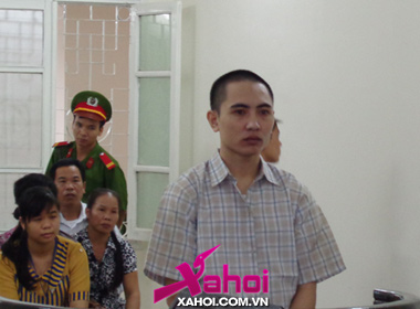 Bị cáo Khánh tại tòa ngày 24/9