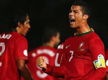 Ronaldo có một màn trình diễn điểm 10