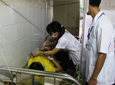 Đây là lần đầu tiên tại Đà Nẵng phát hiện công nhân ngất xỉu do kiệt sức lao động. (Ảnh minh họa).