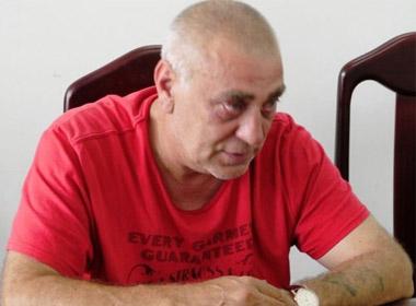 Korneev Valentin Nilolov tại cơ quan công an