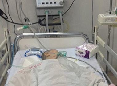 Bà D. đang được điều trị tại bệnh viện.