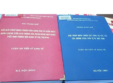 Luận án bị tố đạo văn trong thời gian gần đây