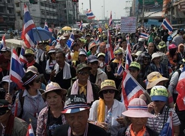 Người biểu tình ở Thái Lan