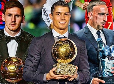 Messi, Ronaldo, Ribery đều có một năm 2013 thành công nhưng tỏa sáng rực rỡ nhất phải là CR7